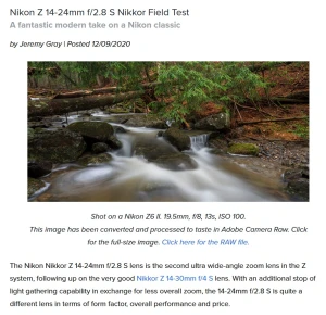 ニコン「NIKKOR Z 14-24mm f/2.8 S」は高価なレンズ・フィルターを許容できれば最高のZレンズ
