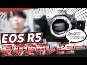 Canon EOS R5長期使用レビュー！1年使い倒して分かった本音を暴露。